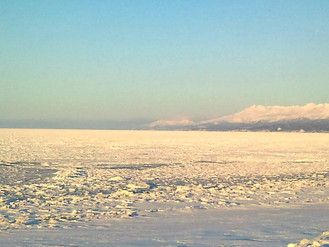 知床の海